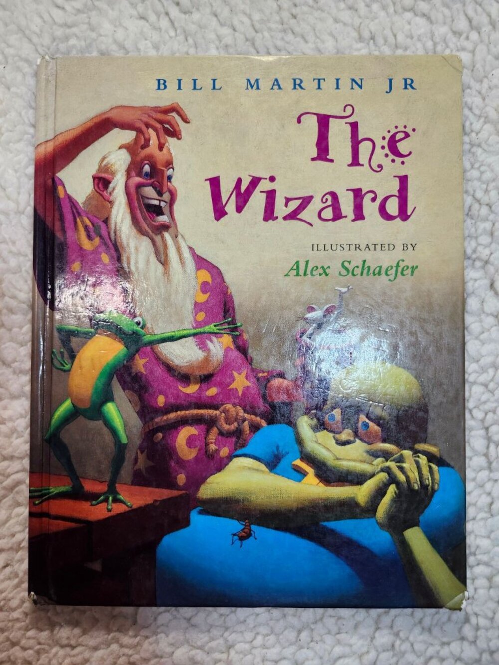 Bill Martin Jr The Wizard Hardcover Alex Schaefer Illustrated Childrens Book